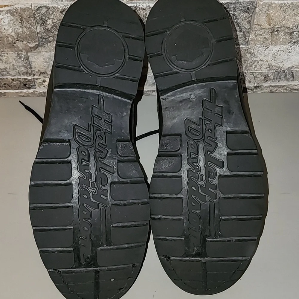 Harley-Davidson Men's Black Leather Boots